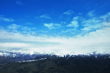 Image showing winter mountains