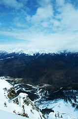 Image showing winter mountains