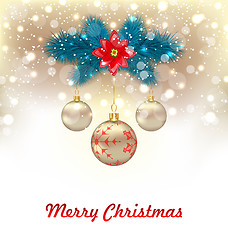 Image showing  Christmas Glowing Background