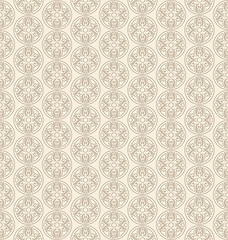 Image showing Seamless Pattern in Oriental Style. Ornamental background