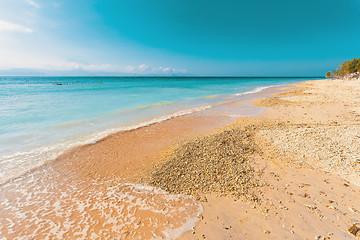 Image showing dream beach Bali Indonesia, Nusa Penida island