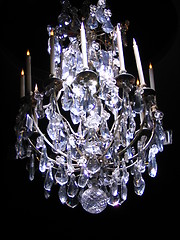 Image showing crystal lamp