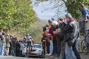 Image showing The Cyclist Youcef Reguigui - Paris-Nice 2016 