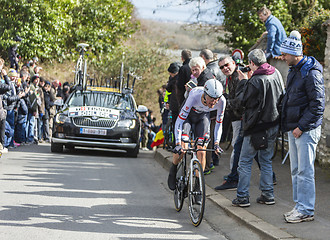 Image showing The Cyclist Frank Schleck - Paris-Nice 2016