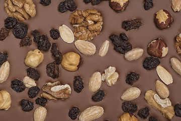 Image showing Chocolate background