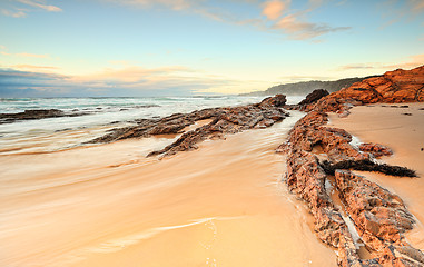 Image showing Early morning at Bear Beach