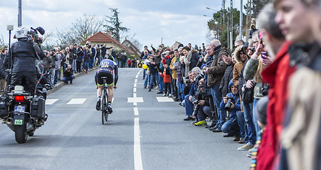 Image showing The Cyclist Daniel Mc Lay - Paris-Nice 2016 