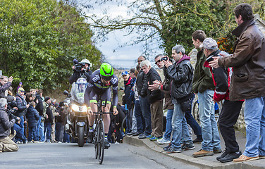 Image showing The Cyclist Daniel Mc Lay - Paris-Nice 2016 