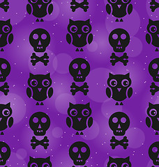 Image showing Halloween Abstract Seamless Texture