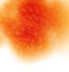 Image showing Motion Orange Abstract Background, Copy Space for Your Text