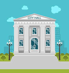 Image showing Municipal Building, City Hall, the Government, the Court.