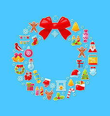 Image showing Christmas Wreath