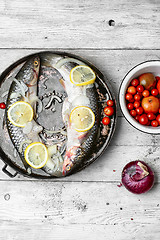 Image showing fish in the pan