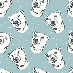 Image showing Polar bear vector illustration