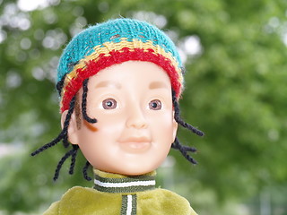 Image showing rasta boy doll