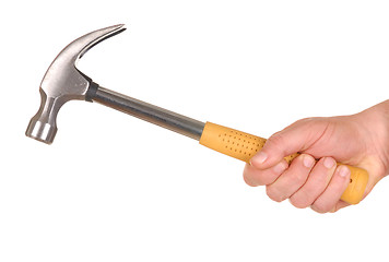 Image showing Hand with Hammer