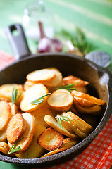 Image showing fried potato