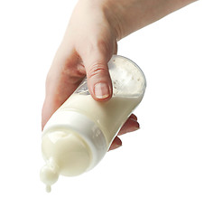 Image showing baby milk bottle