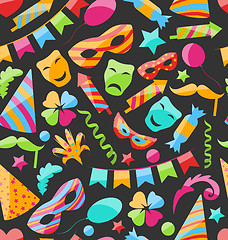 Image showing Festive Carnival Seamless Wallpaper