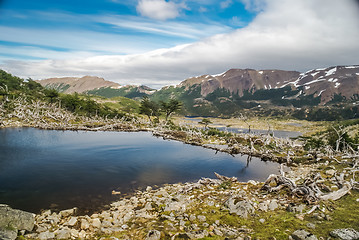 Image showing Navarino mountain range