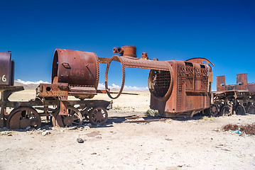 Image showing Iron machine in Bolivia