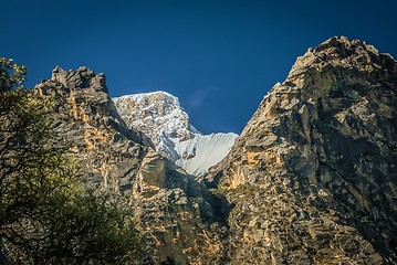 Image showing Snowy top in Peru