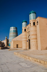 Image showing Typical buildings in Khiva