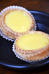 Image showing Egg Custard Tart 
