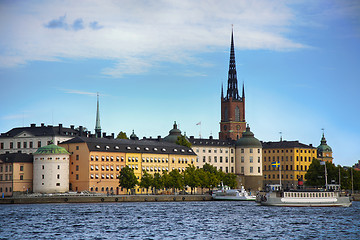 Image showing View of Gamla Stan in Stockholm, Sweden