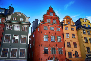 Image showing Stortorget square in Gamla stan, Stockholm, Sweden