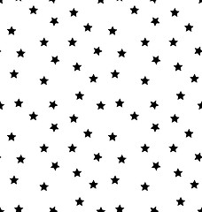 Image showing Seamless star pattern