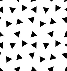 Image showing Seamless triangle pattern