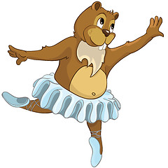 Image showing Cartoon Character Beaver
