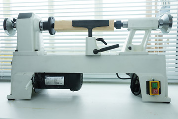 Image showing Mini Woodworking Lathe