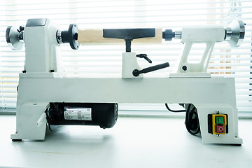 Image showing Mini Woodworking Lathe