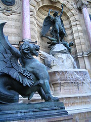 Image showing winged lion