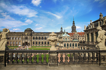 Image showing Dresdner Zwinger in Dresden, Germany