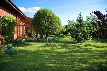 Image showing peaceful garden