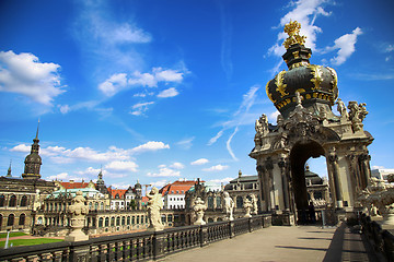 Image showing Dresdner Zwinger in Dresden, Germany