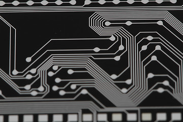 Image showing detail computer motherboard