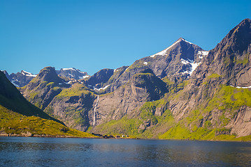 Image showing Range of mountains