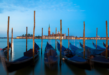 Image showing Venice - San Giorgio Maggiore at sunrise