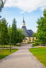 Image showing Lutheran church of Lappe in Finland