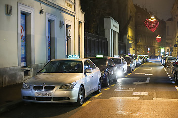 Image showing Taxi station in Gajeva street