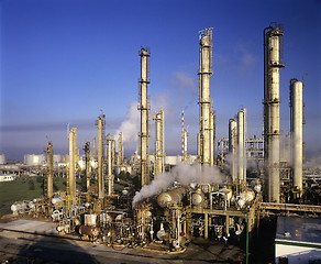 Image showing Oil refinery  