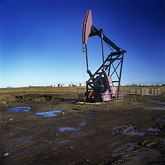 Image showing Oil extraction pump        