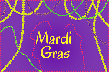 Image showing Mardi Gras holiday thematic picture