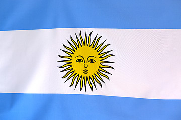 Image showing Flag of Argentina