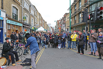 Image showing Street Performance East London