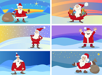 Image showing christmas greeting cards